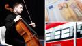 Violoncelista multado con 50 € por llevar su instrumento en un tren en Italia