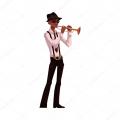 Depositphotos 127175114 stock illustration young african american male trumpet