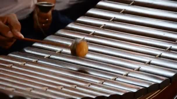 Depositphotos 53677017 stock video playing thai xylophone hd