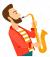 Depositphotos 95307378 stock illustration man playing saxophone