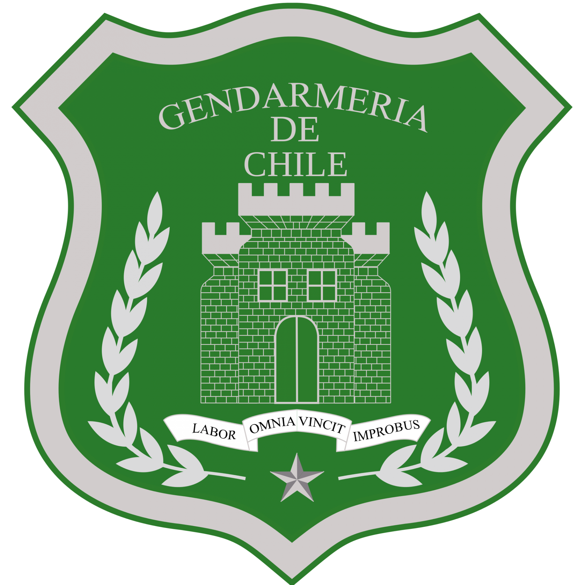 Escudo gendarmeria de chile 2019