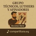 Técnicos, luthiers y afinadores