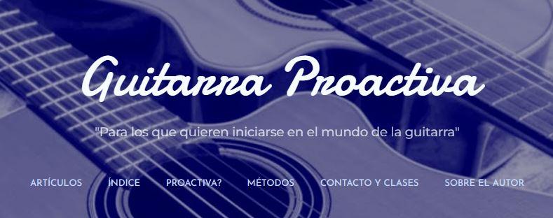 Guitarra proactiva