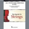 Mariah carey all i want for christmas is you arr larry moore violin 1 sheet music image