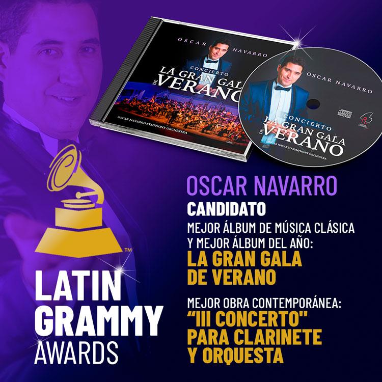 Oscar navarro latin grammy