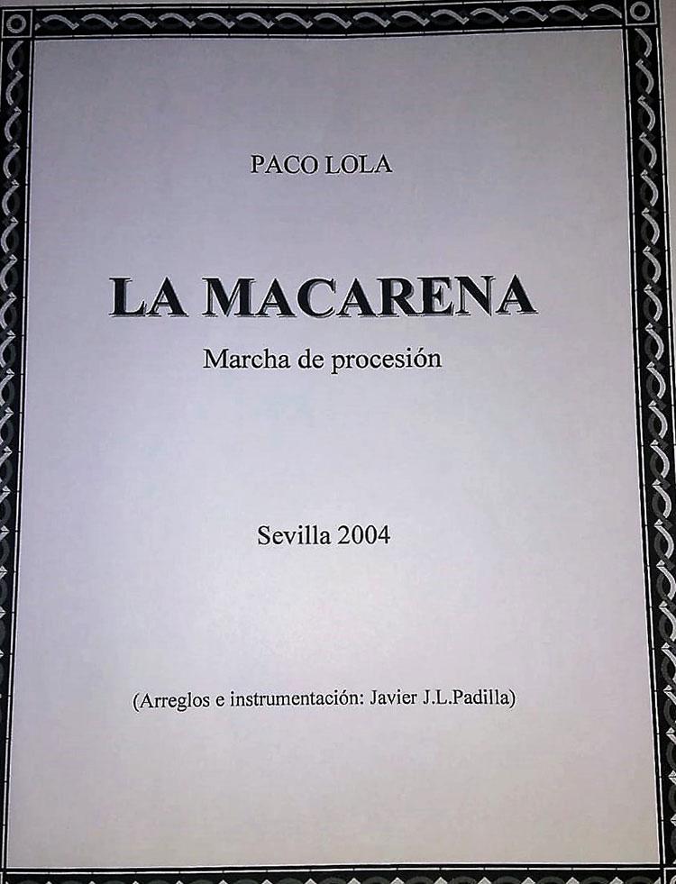 Portada guion macarena